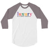 Luxury As A Croad Concept 3/4 Sleeve Shirt