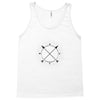 Compass Whit Circle Tank Top