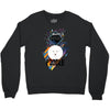 who loves poodle Crewneck Sweatshirt