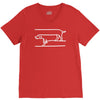 dog V-Neck Tee
