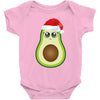 santa avocado Baby Bodysuit