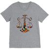 ethnic libra V-Neck Tee