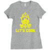 let's cook Ladies Fitted T-Shirt