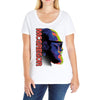 mcgregor face Ladies Curvy T-Shirt