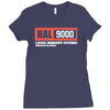 hal 9000 movie Ladies Fitted T-Shirt
