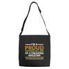 i'm a proud father in law Adjustable Strap Totes
