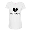 xxxtentacion black logo Maternity Scoop Neck T-shirt