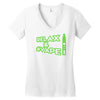 relax&amp;#vape Women's V-Neck T-Shirt