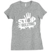 stop bullying Ladies Fitted T-Shirt