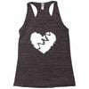 broken heart xxx Racerback Tank