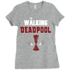 the walking deapool Ladies Fitted T-Shirt