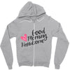 good morning handsome Zipper Hoodie