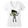 zombie (2) Women's V-Neck T-Shirt