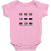 WE DON'T BELIEVE WHAT'S ON TV Baby Onesie