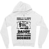 Never Underestimate A Daddy With An Engineering Degree Zipper Hoodie