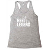 reel legend funny lure father's day country fishing bass humor Racerback Tank
