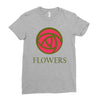 flowers Ladies Fitted T-Shirt