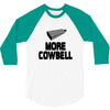 snl more cowbell 3/4 Sleeve Shirt