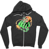 poison heart Zipper Hoodie