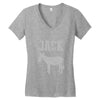 jack ass Women's V-Neck T-Shirt