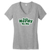talk nerdy to me Women's V-Neck T-Shirt