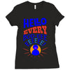 grover hello Ladies Fitted T-Shirt