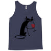 cat and wine Tank Top