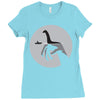 what lies beneath Ladies Fitted T-Shirt
