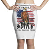 Honor Those Who Place Their Life On The Line Pencil Skirts