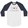 goatee beard mustache 3/4 Sleeve Shirt
