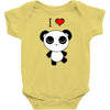 i love panda Baby Onesie