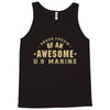 proud cousin of an awesome u.s marine Tank Top
