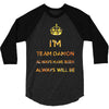 team damon salvatore 3/4 Sleeve Shirt