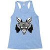 bat ornate Racerback Tank