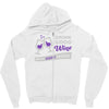 good wine good friends Zipper Hoodie