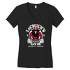 ye olde gym Women's V-Neck T-Shirt