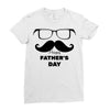 happy father's day Ladies Fitted T-Shirt