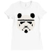 panda trooper Ladies Fitted T-Shirt