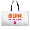 Bun in the Oven Weekender Totes