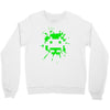 space invader 2 splat Crewneck Sweatshirt
