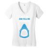 Feed Me and Tell Me I'm Pretty Baby Boy Women's V-Neck T-Shirt