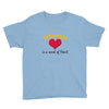 teaching is a work of heart Youth Tee