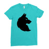 THE KING WOLF Ladies Fitted T-Shirt