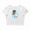 frozen banana Crop Top