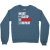 eat sleep arsenal Crewneck Sweatshirt