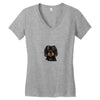 Dog1 Women's V-Neck T-Shirt