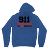 911 dispatcher heroes black logo Unisex Hoodie