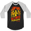 crazy halloween pit lady 3/4 Sleeve Shirt