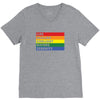 Lgbt Ampersand V-Neck Tee