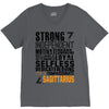 Strong Independent Motivated Sagittarius V-Neck Tee